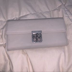 Gray clutch/wallet